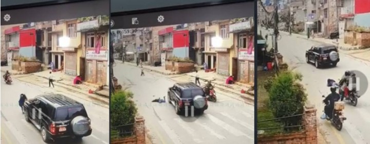 कोशी मन्त्रीको गाडीको ठक्करबाट घाइते बालिका अस्पतालबाट डिस्चार्ज