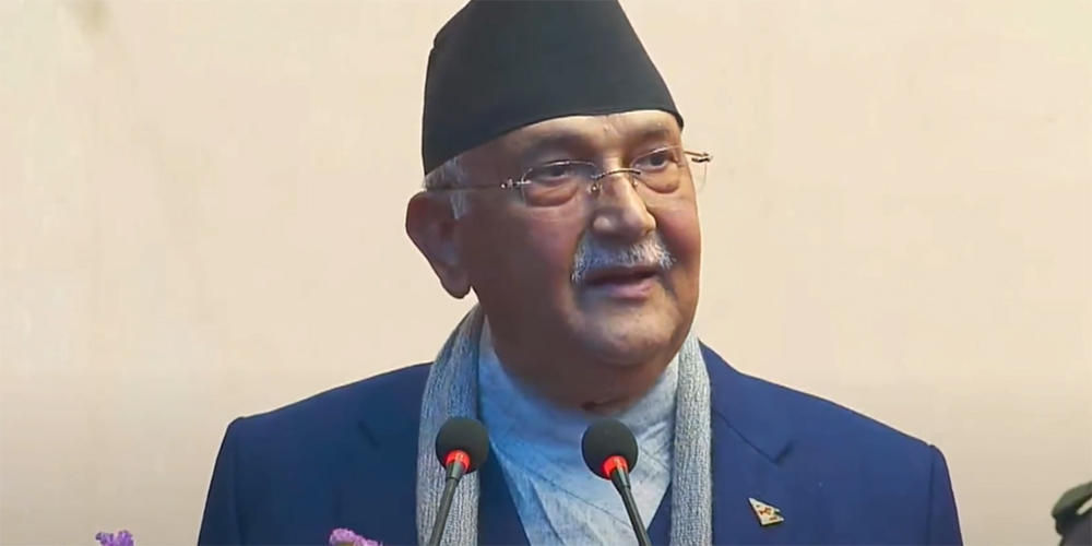 नेपालमा आजदेखि हिंसात्मक द्वन्द्व अन्त्य भएको छः प्रधानमन्त्री