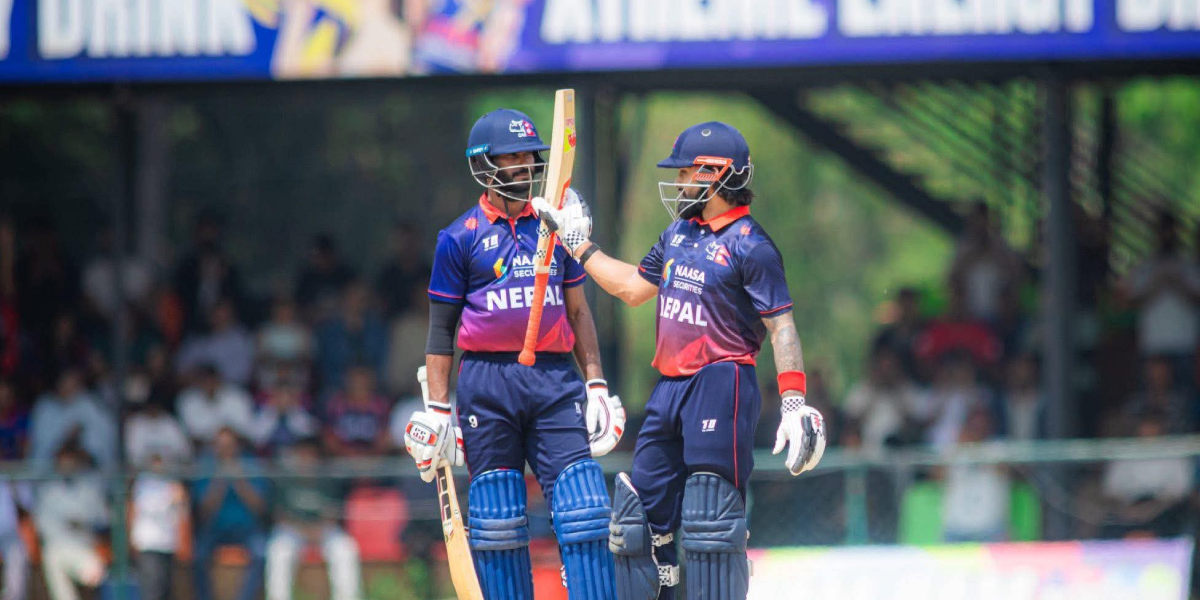 कुशल भुर्तेलको १२० रनको अविजित इनिङ: अमेरिकाले दिएको लक्ष्य नेपालले ३६ ओभरमै भेट्टायो