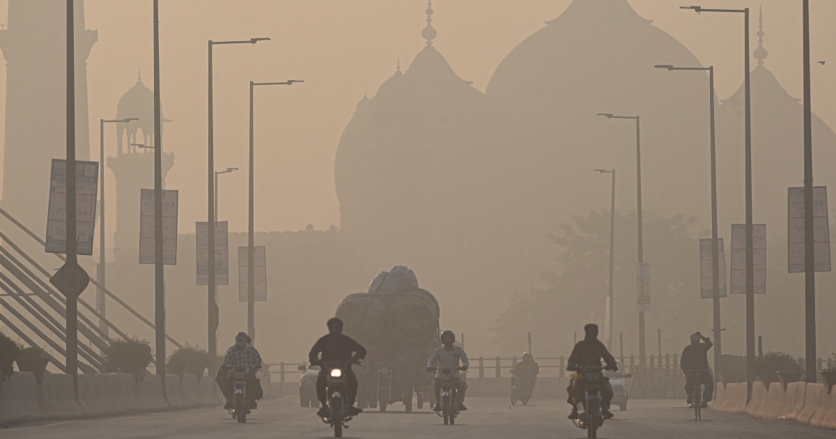 लाहोर विश्वको दोस्रो प्रदूषित सहर