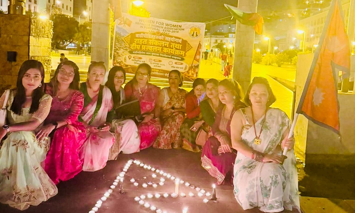 नेप्लिज वुमन एसोसिएसन पोर्चुगलद्वारा बाढी–पहिरो पीडितका लागि रु. १ लाख ५१ हजार सहयोग