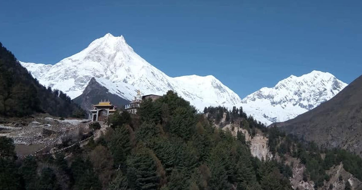 मनास्लु हिमपहिरोमा परी नेपाली गाइडसहित दुई जनाको मृत्यु