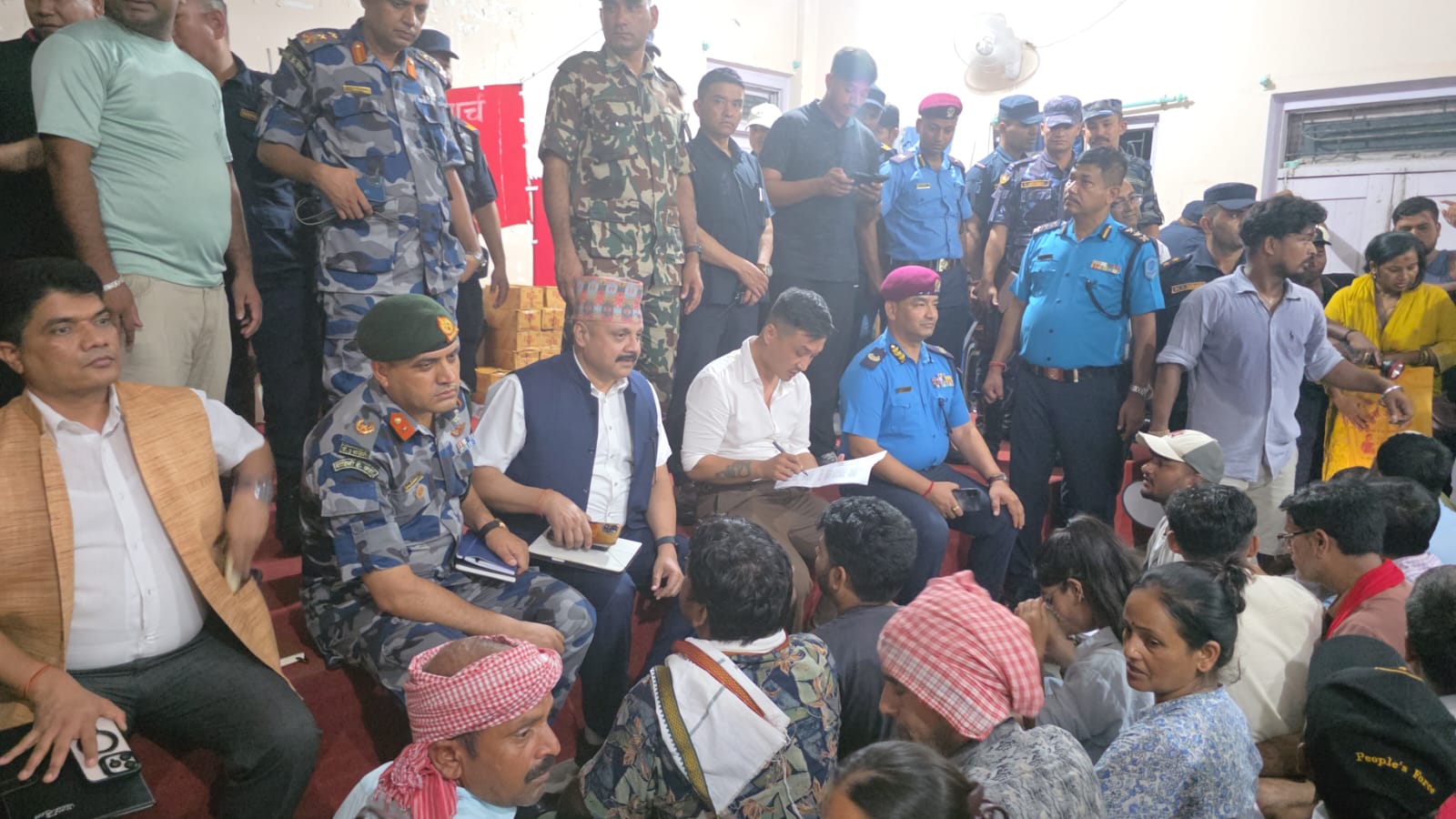 चार घण्टा लामो चौथो चरणको वार्ता पनि अनिर्णित, निजगढमै रोकिए मिटरब्याज पीडित