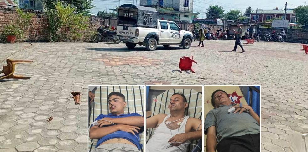 कांग्रेस मोरङ–६ को अधिवेशनमा कुटाकुट, कार्यवाहक सभापति घाइते