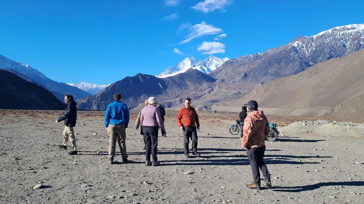थोरङला पास हुँदै दुई सातामा ७७२ पर्यटक मुस्ताङमा