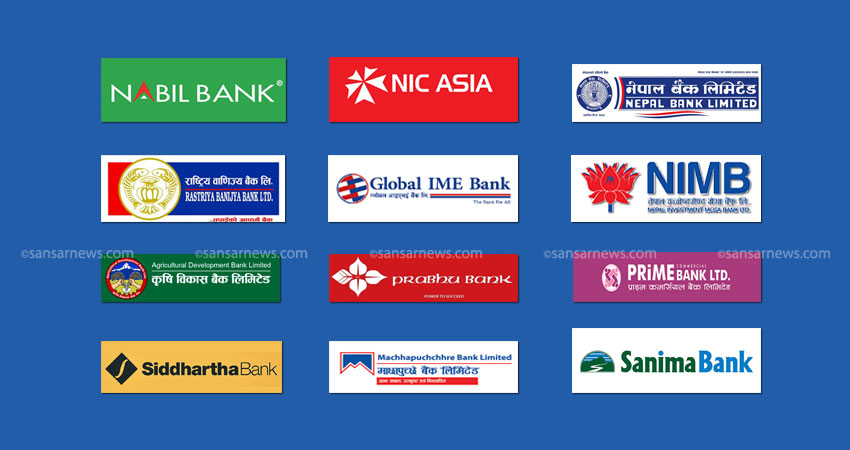 मंसिर महिनाका लागि वाणिज्य बैंकहरुले घटाए ब्याजदर, सबैभन्दा धेरै ब्याज ग्लोबल आइएमईमा पाइने