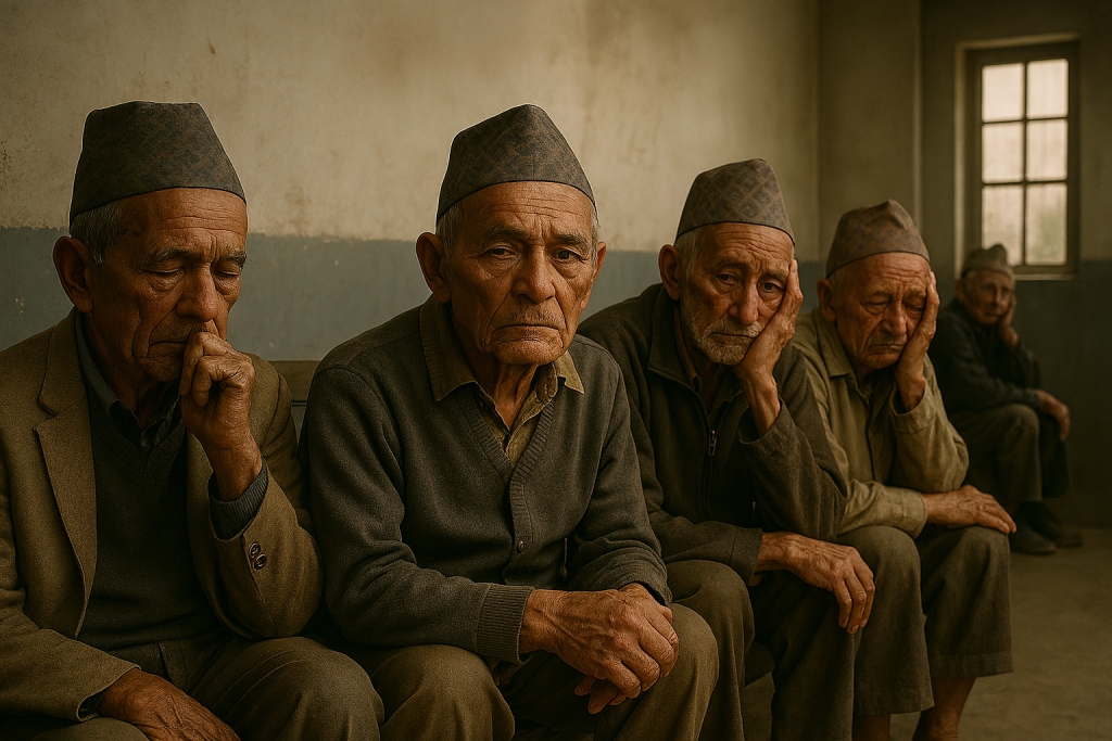 बुबाको मुख हेर्ने दिन : दाताको पर्खाइमा आश्रमका ‘बा’ हरू