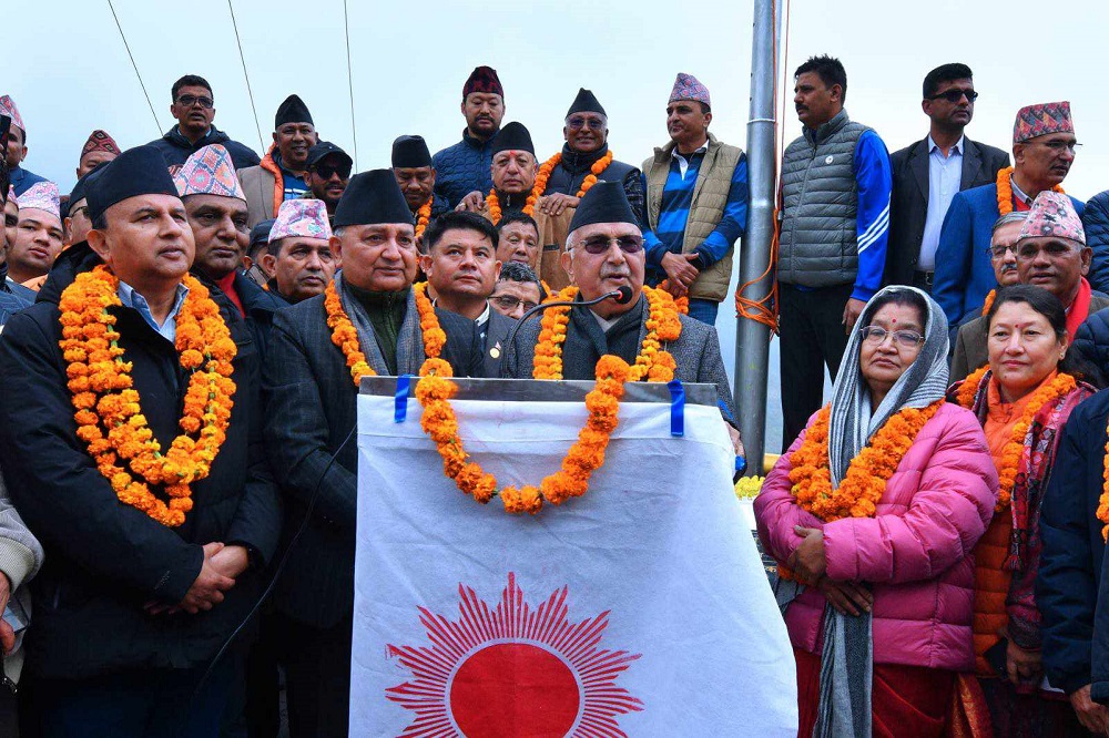‘समृद्ध नेपाल सुखी नेपाली’ एमालेको उद्देश्य र गन्तव्य : ओली