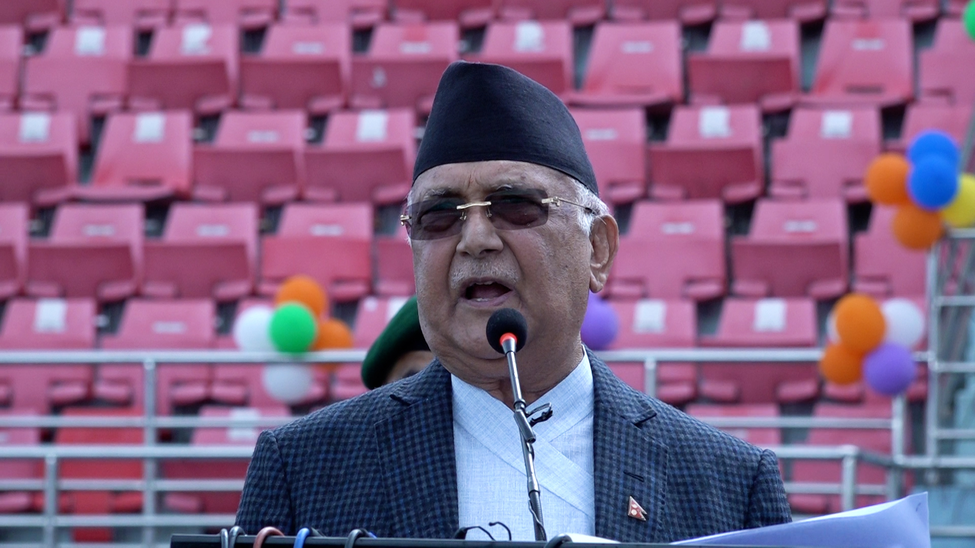 सूर्यविनायकमा ५० हजार दर्शक अटाउने रगंशाला निर्माण गर्ने प्रधानमन्त्रीको घोषणा