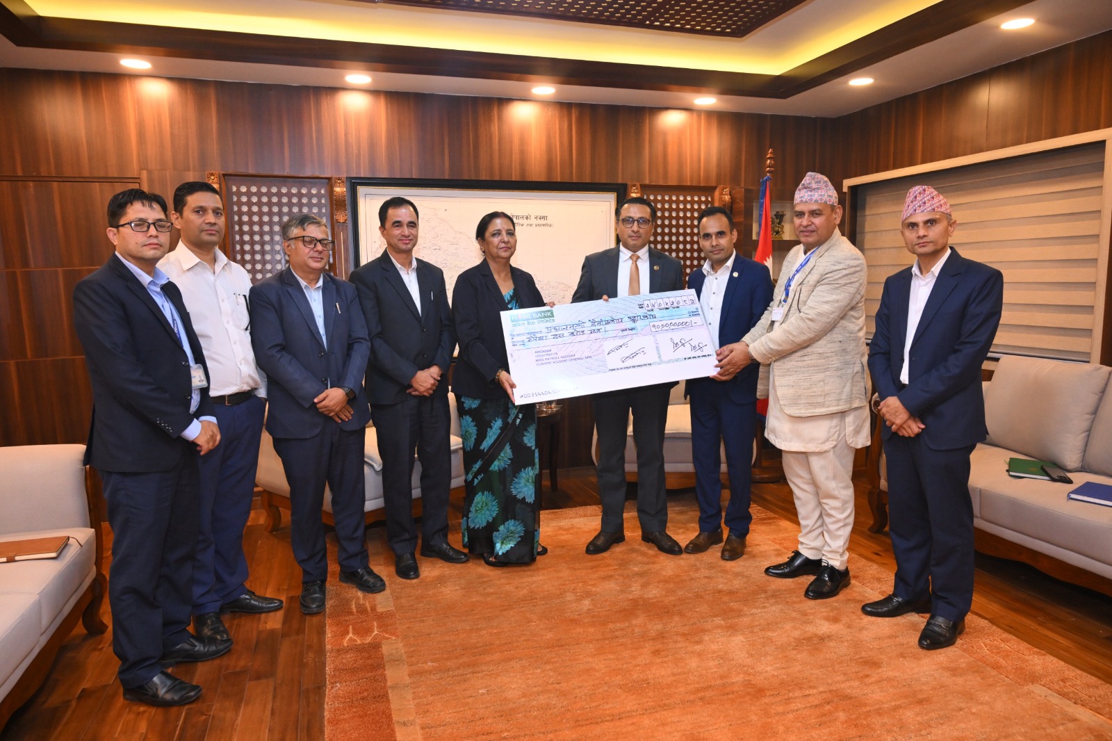 भोटेकोशी बाढी प्रभावितको राहत तथा उद्धारका लागि टेलिकमको १० करोड सहयोग