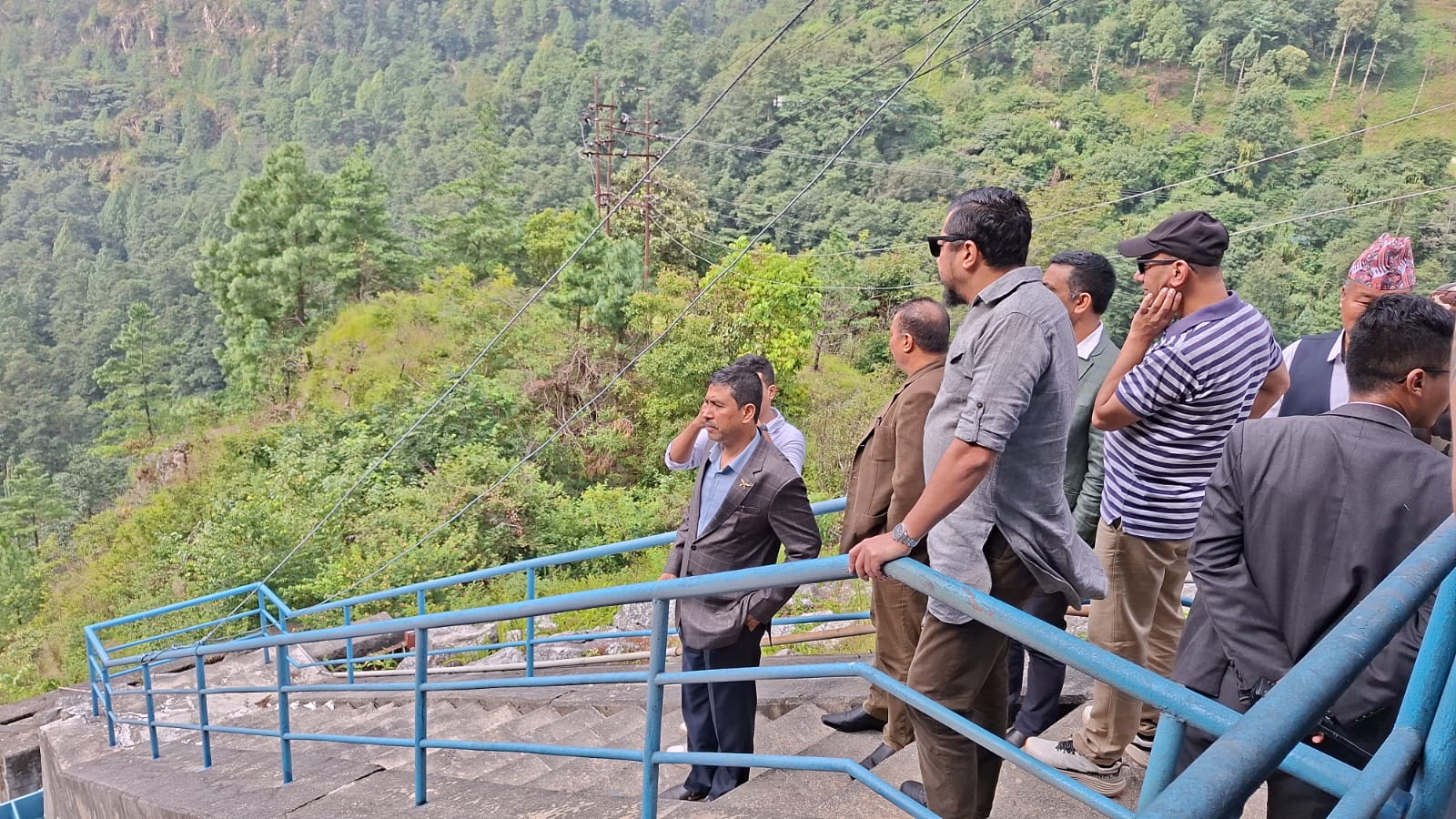 ऊर्जा मन्त्री श्रेष्ठद्वारा कुलेखानी बाँधको निरीक्षण: बाँध सुरक्षित र जोखिममुक्त रहेको पुष्टि