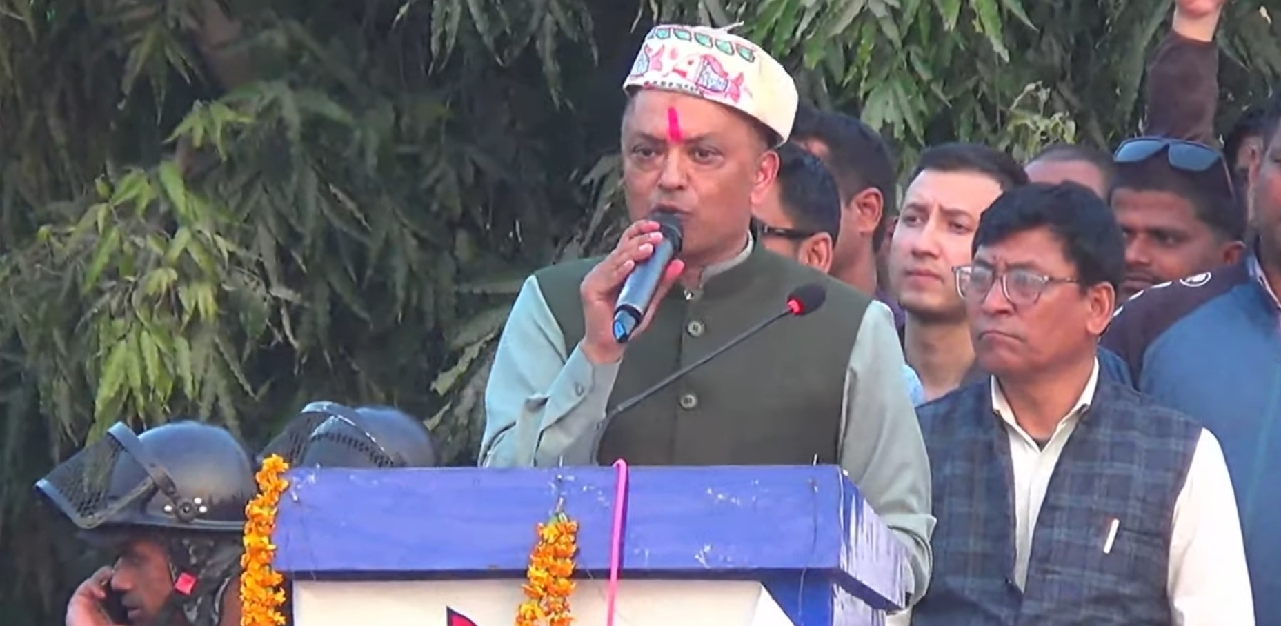 प्रश्न गर्दा राज्यको गोलीबाट मारिनुपर्ने अवस्थाको अन्त्य गर्छौ : गगन थापा