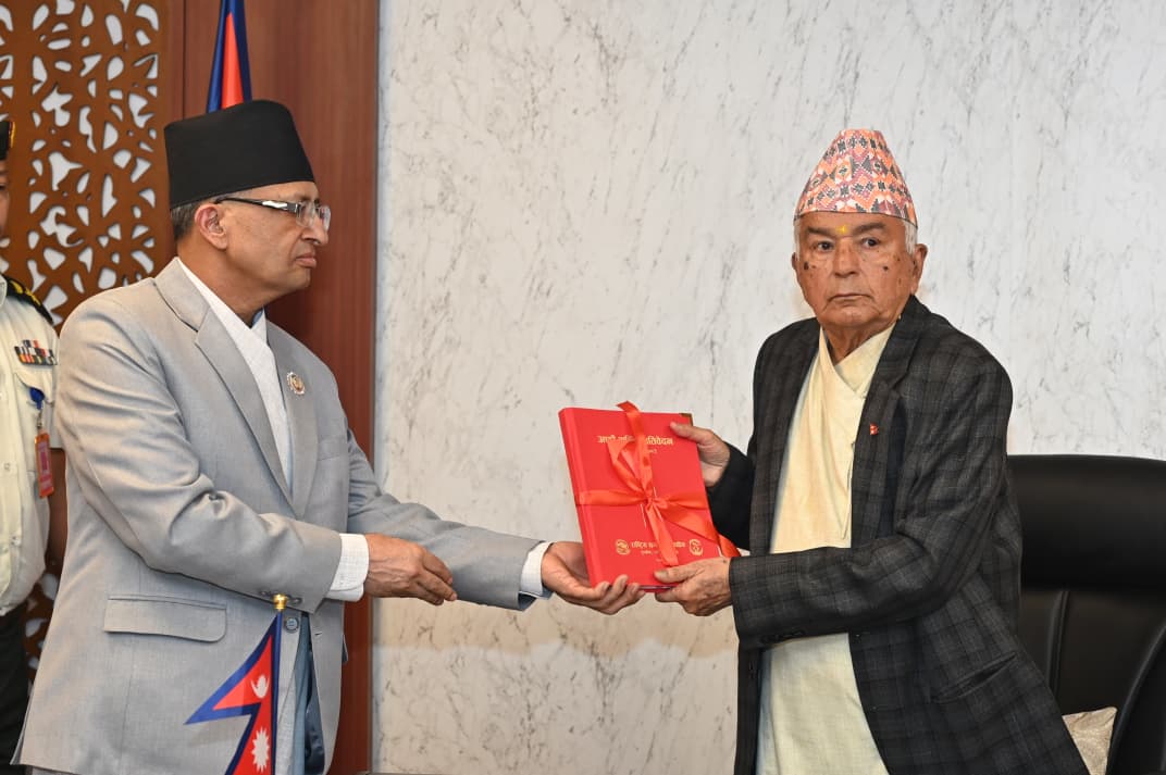 राष्ट्रपतिसमक्ष राष्ट्रिय समावेशी आयोगको वार्षिक प्रतिवेदन पेश