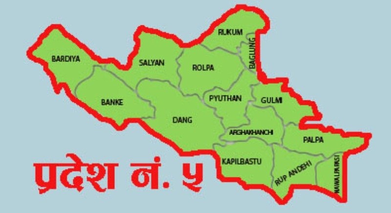 प्रदेश ५ को स्थायी राजधानी देउखुरी र नाम लुम्बिनी प्रस्ताव