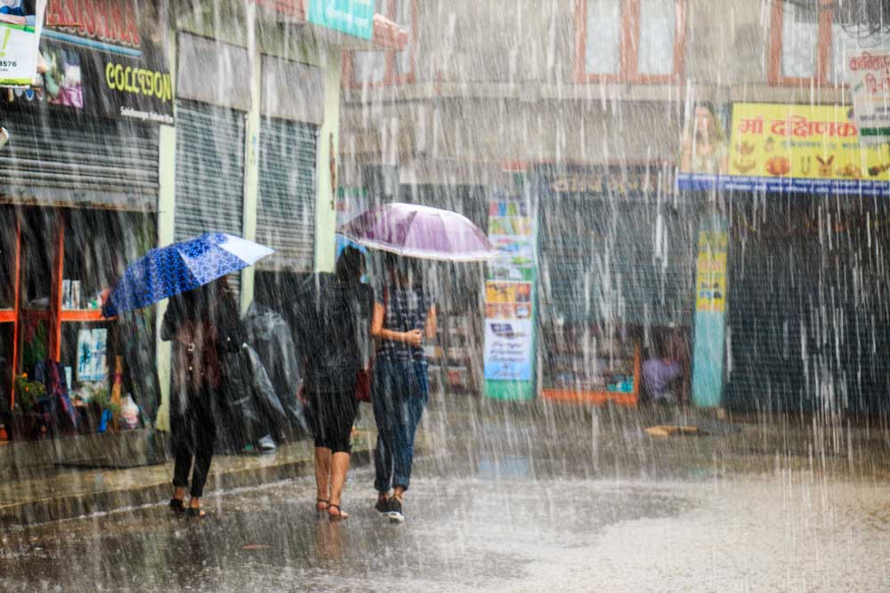काठमाडौँसहित यी स्थानमा भारी वर्षाको सम्भावना, कहिले हुन्छ मौसममा सुधार ?