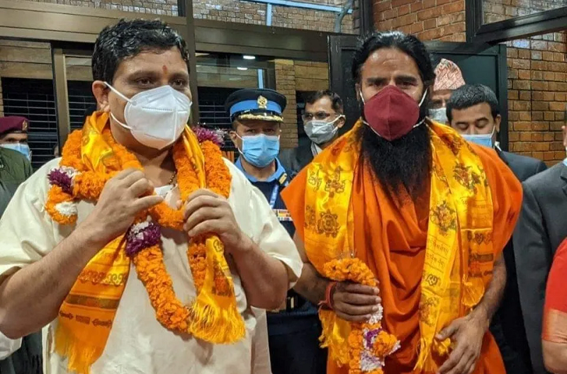 रामदेवका दुईवटा टेलिभिजनकाे आज काठमाडौंमा  उद्घाटन हुँदै