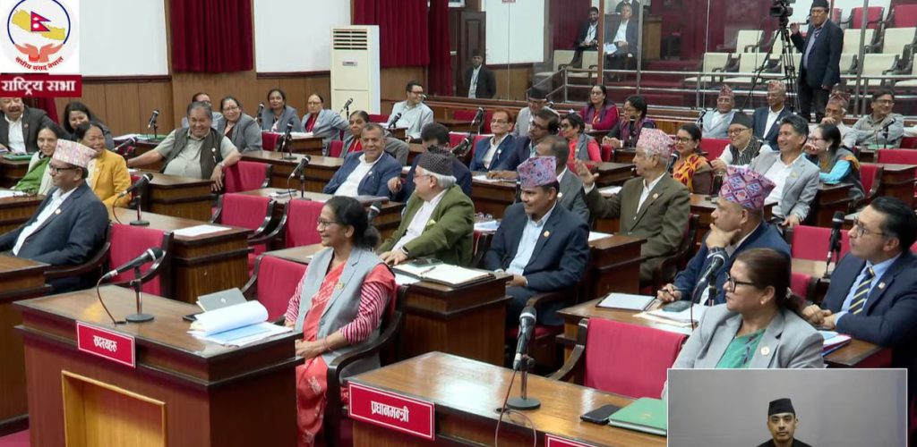 राष्ट्रिय सभाबाट सरकारको नीति तथा कार्यक्रम बहुमतले पारित