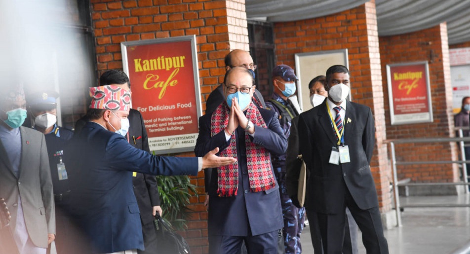 भारतीय विदेशसचिव श्रृंगला काठमाडौं आइपुगे