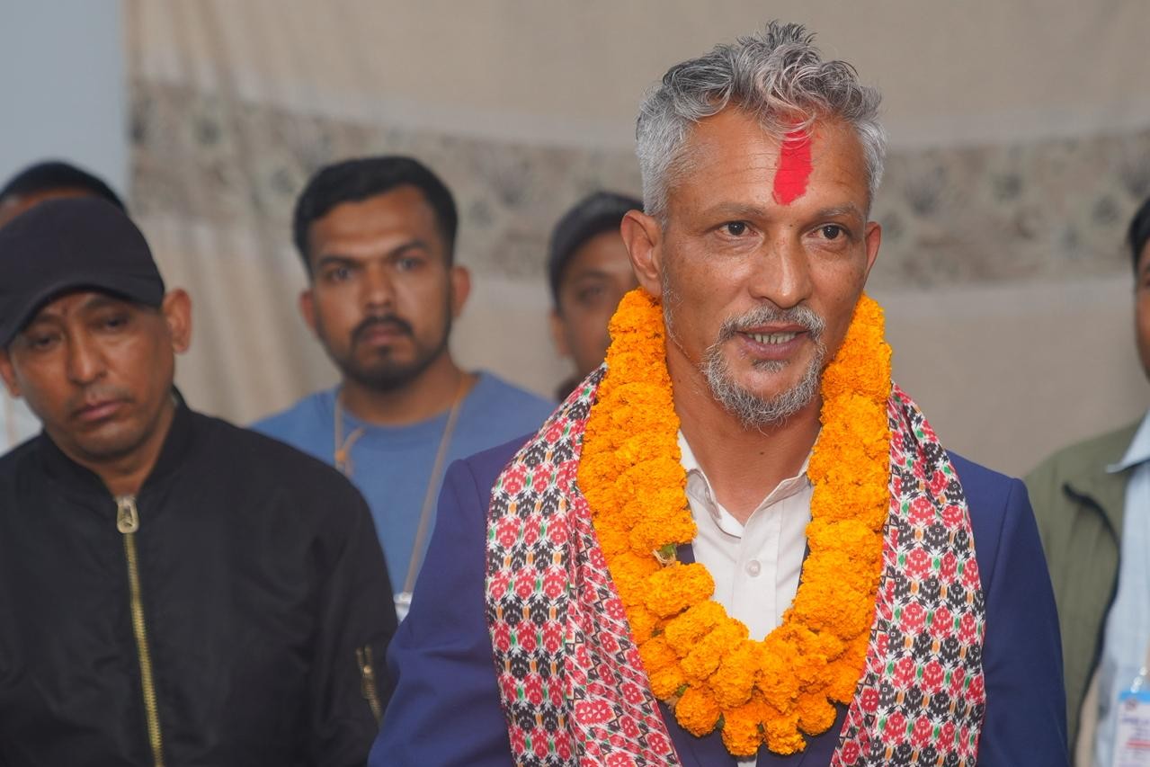 एमालेकाे गढमा  रास्वपाका पौडेल भारी मतान्तरले विजयी